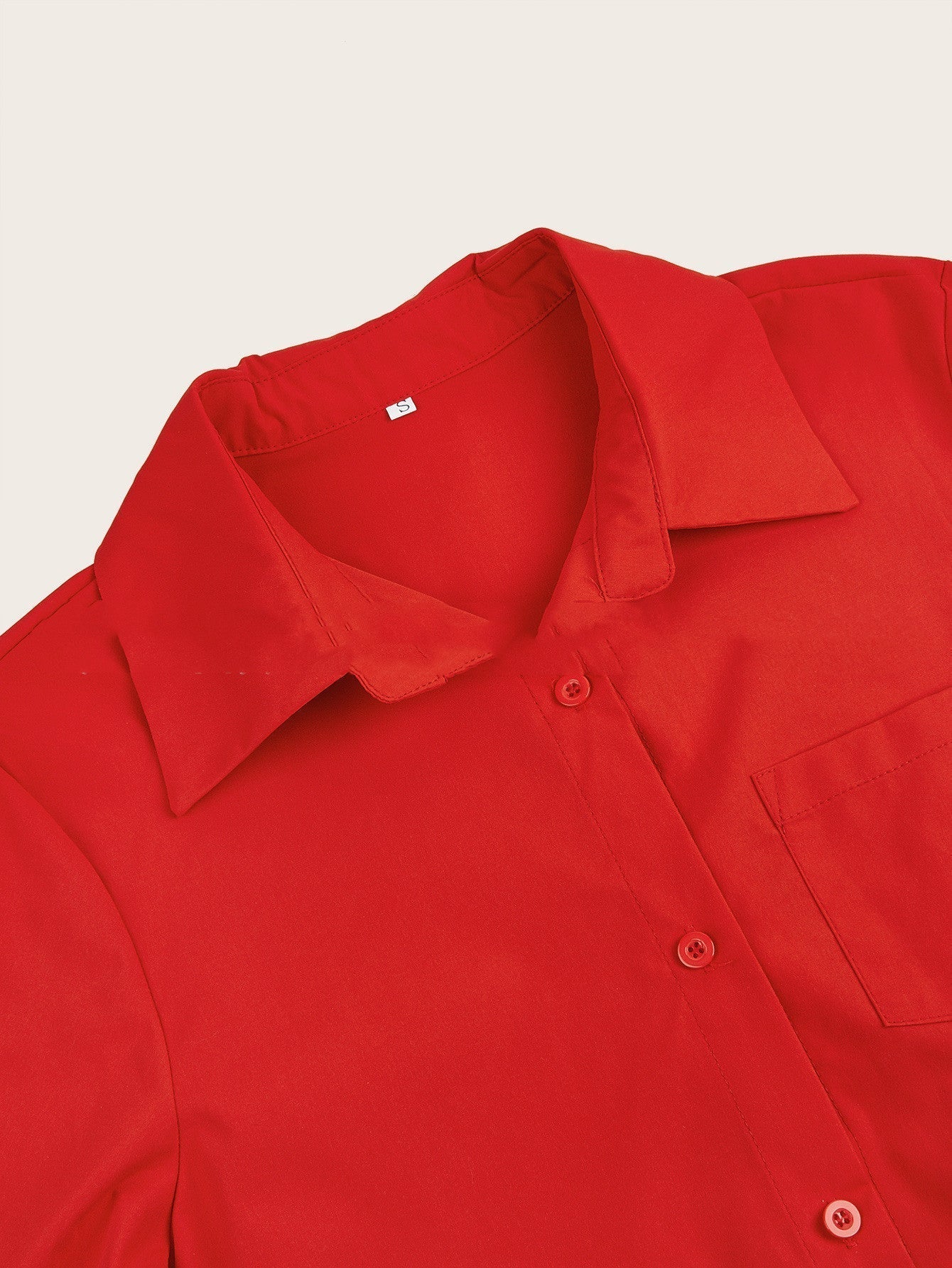 Brynlee Robe Chemise Femme – Élégante Robe A-Ligne à Manches Longues pour Bureau & Loisirs