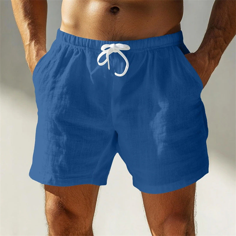 Dylan Men's Cotton Shorts – Breathable Design with Loose Fit & Mid-Thigh Length for Summer