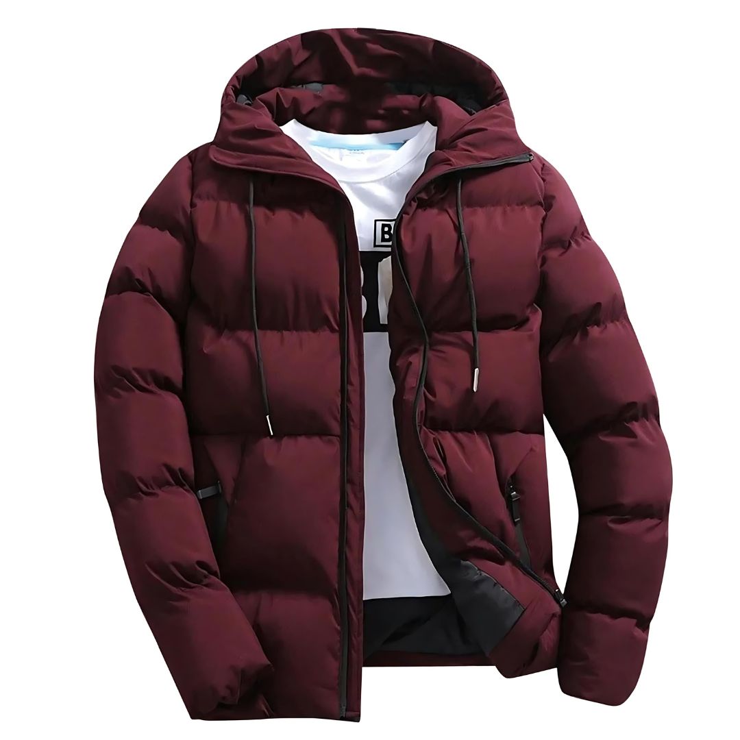 Marco Parka Homme – Manteau Hiver Imperméable avec Capuche Ajustable & Doublure Chaude