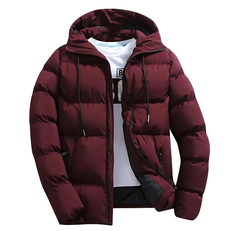 Marco Parka Men – Waterproof Winter Coat with Adjustable Hood & Warm Lining