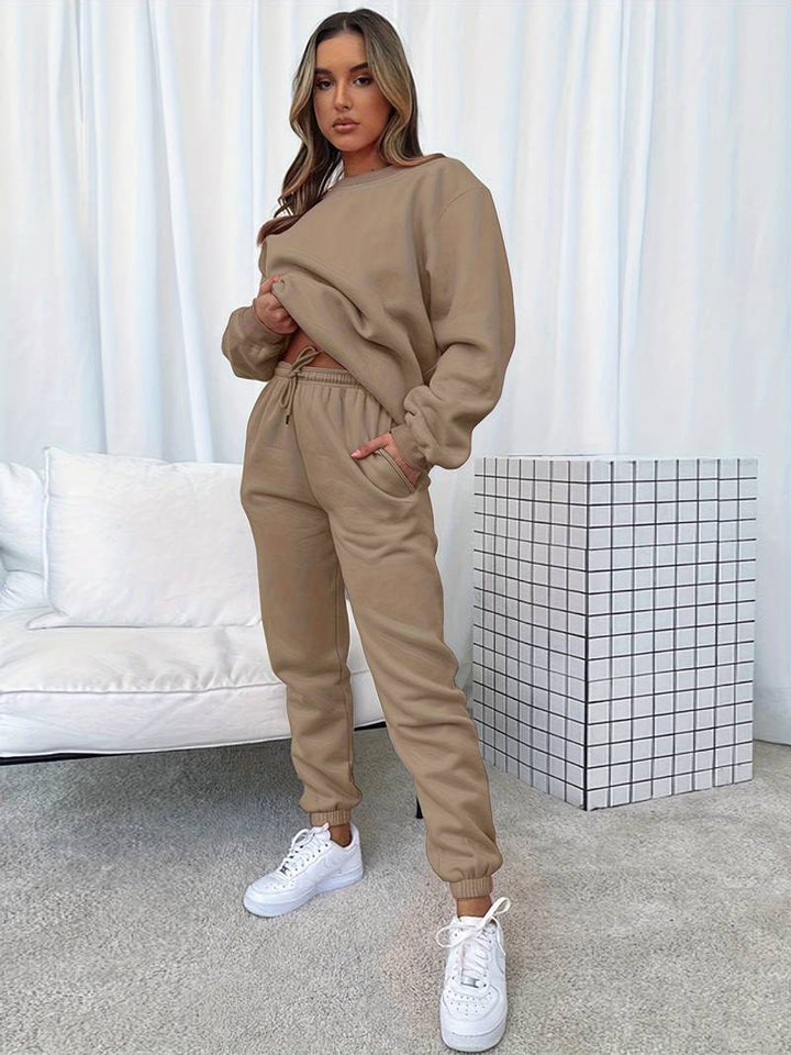 Annie Ensemble Détente Femme – Tenue Maison Confortable au Design Moderne & Élégant