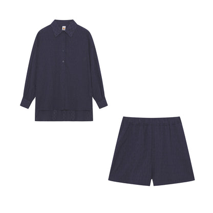 Aaliyah Ensemble d’Été Femme – Ensemble Léger en Coton avec Top et Short au Style Décontracté