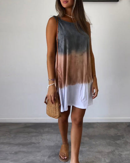 Robe d'Été Femme Odette – Robe Décontractée Sans Manches avec Coupe Légère pour Journées d'Été Relaxantes