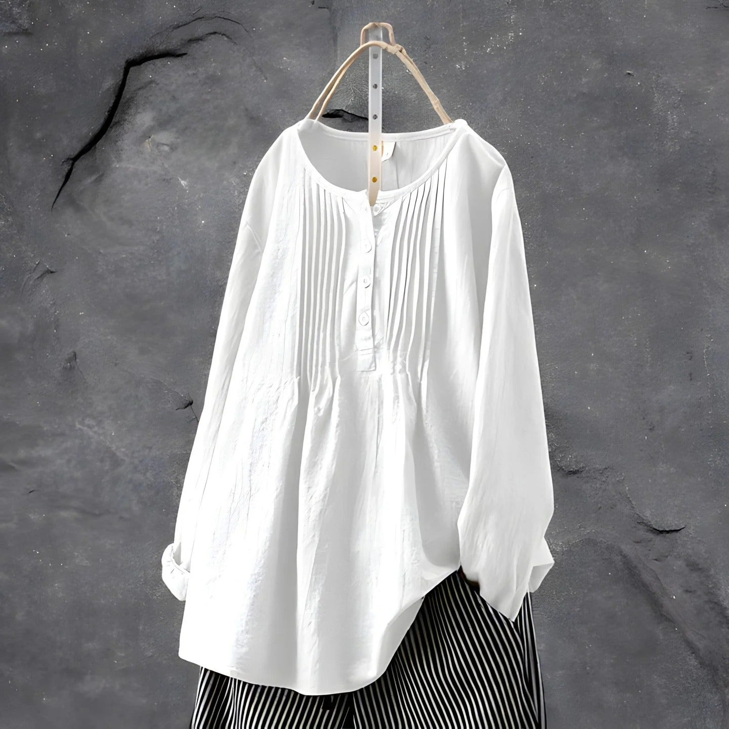 Blouse Oversize Femme Vanessa – Haut Chic Ample en Tissu Premium pour Toutes les Occasions
