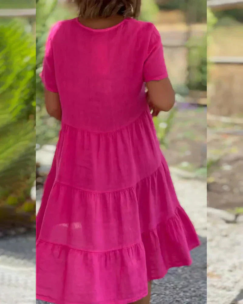Robe de Cocktail Femme Desarae – Robe Midi Épaules Dénudées avec Silhouette Élégante pour Événements Spéciaux