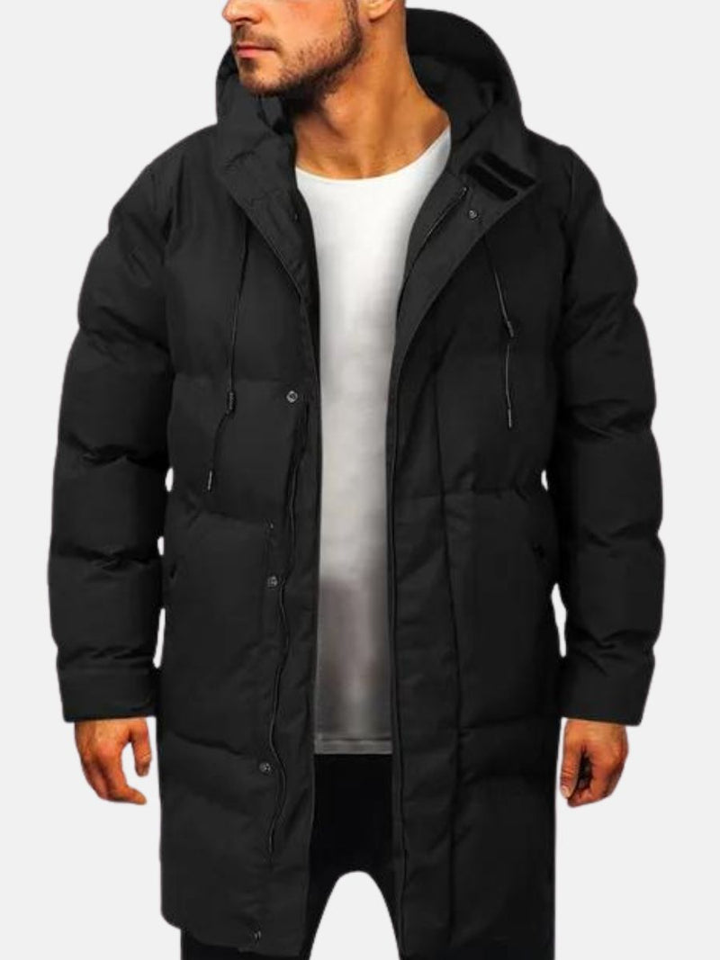 Cassius Parka for Men – Insulating Padding, Durable Nylon & Modern Style