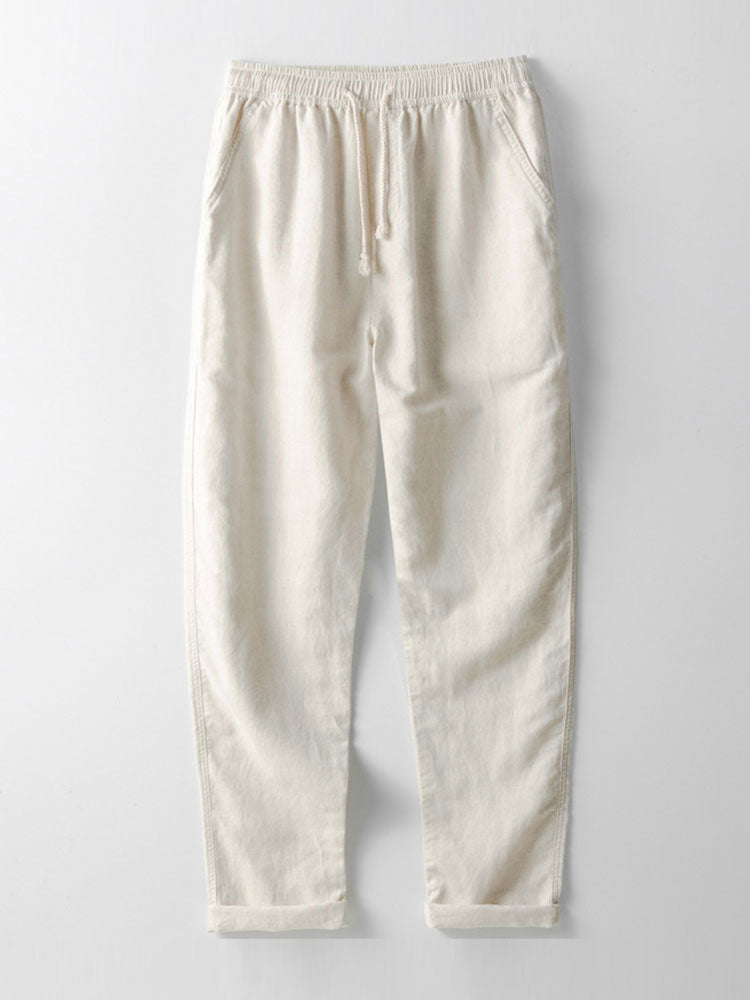 Richard Summer Outfit for Men – Breathable Linen Look with Short Sleeves & Comfortable Pants