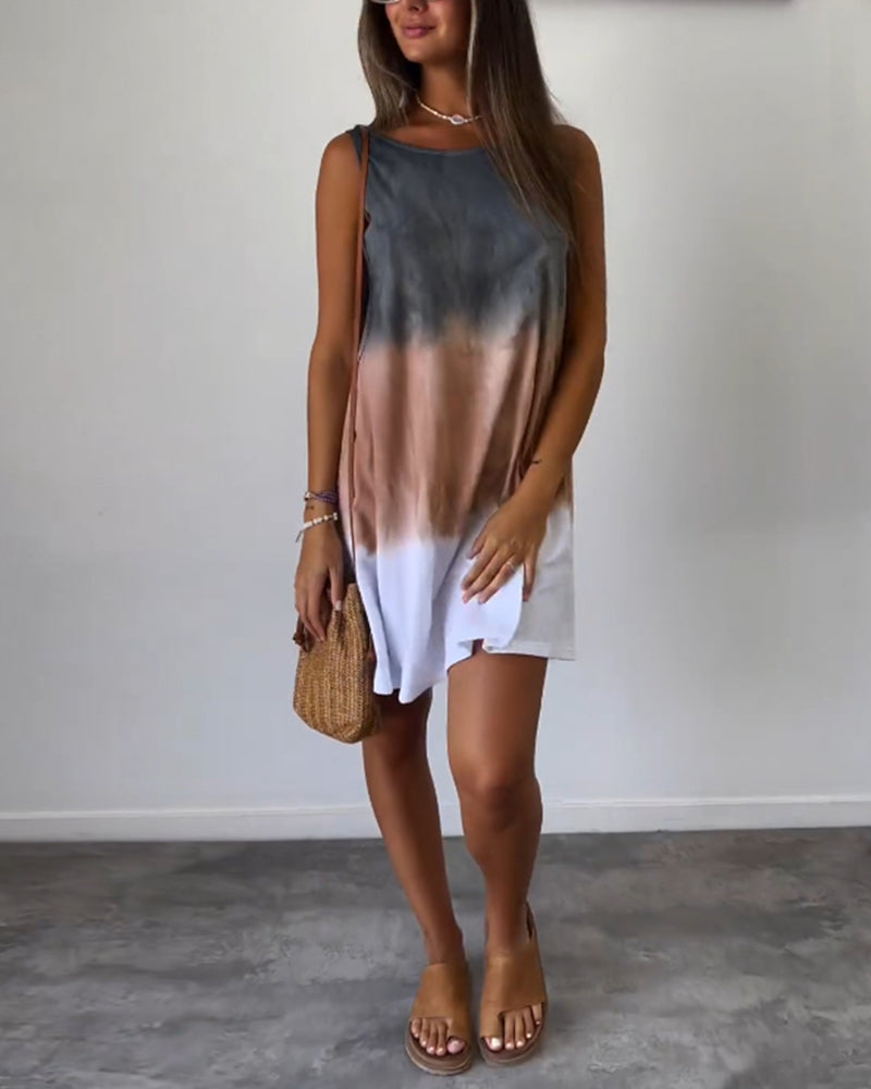 Robe d'Été Femme Odette – Robe Décontractée Sans Manches avec Coupe Légère pour Journées d'Été Relaxantes