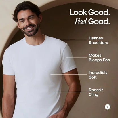 Men's 4-Pack Short Sleeve Crew Neck T-Shirts