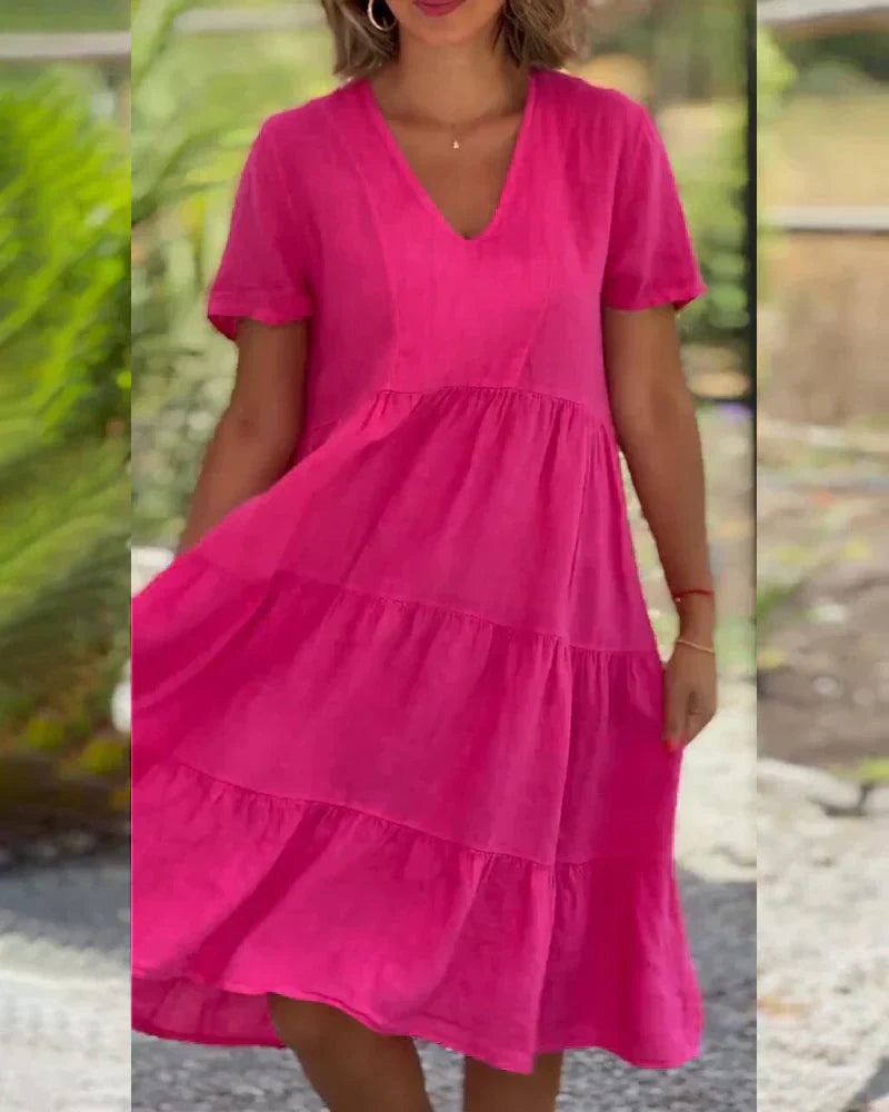 Robe de Cocktail Femme Desarae – Robe Midi Épaules Dénudées avec Silhouette Élégante pour Événements Spéciaux