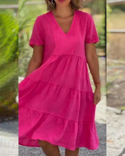 Robe de Cocktail Femme Desarae – Robe Midi Épaules Dénudées avec Silhouette Élégante pour Événements Spéciaux