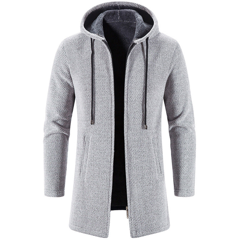 Reginald – Men's Fleece Hoodie – Soft and Warm Outdoor Coat with Comfortable Fit for Cold Weather