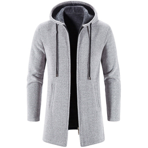 Reginald – Men's Fleece Hoodie – Soft and Warm Outdoor Coat with Comfortable Fit for Cold Weather