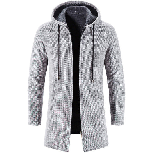 Reginald – Men's Fleece Hoodie – Soft and Warm Outdoor Coat with Comfortable Fit for Cold Weather