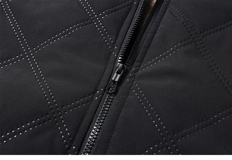 Dane Veste Matelassée pour Homme – Doublure douce avec fermeture zippée et poches pratiques