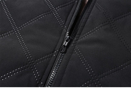 Dane Veste Matelassée pour Homme – Doublure douce avec fermeture zippée et poches pratiques
