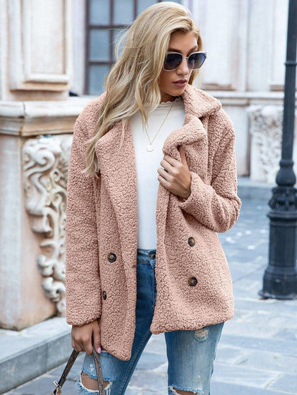 Andi Manteau Femme – Élégant à Col Revers Classique & Coupe Sophistiquée