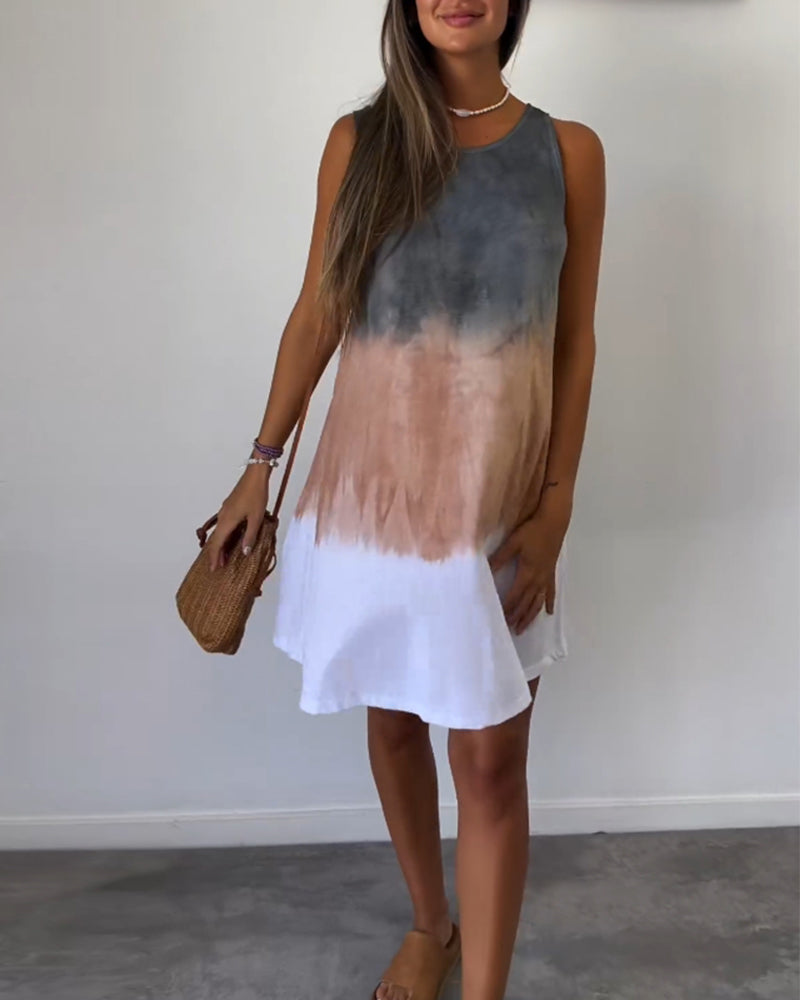 Odette Women's Summer Dress – Casual Sleeveless Dress with Light Cut for Relaxing Summer Days