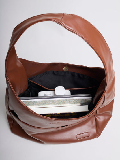 Luciana Sac Femme Épaule Vegan – Hobo Minimaliste Élégant & Spacieux 13"