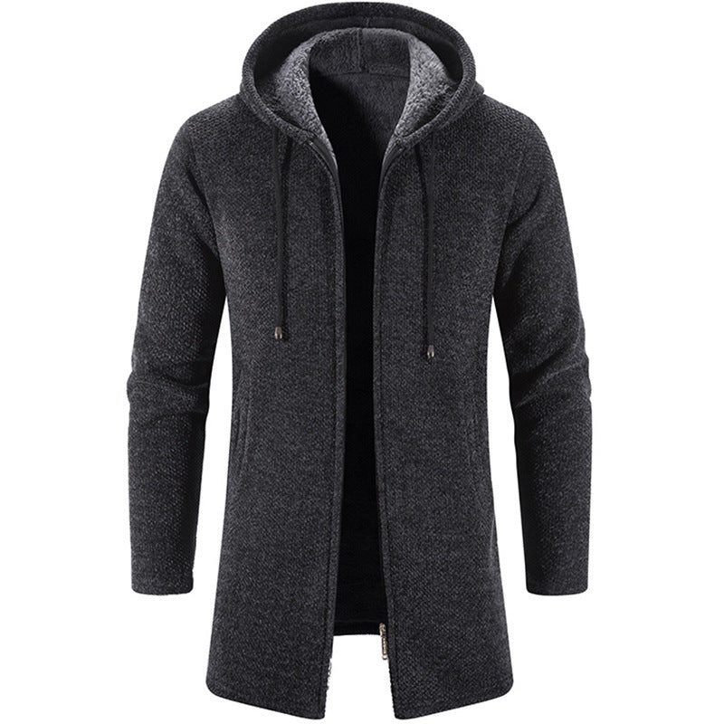 Reginald – Men's Fleece Hoodie – Soft and Warm Outdoor Coat with Comfortable Fit for Cold Weather