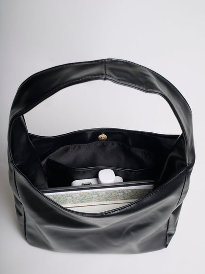 Luciana Sac Femme Épaule Vegan – Hobo Minimaliste Élégant & Spacieux 13"