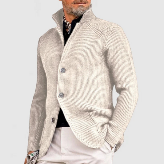 Thom Veste Homme – Cardigan Tricot Polyvalent Confortable & Élégant au Quotidien
