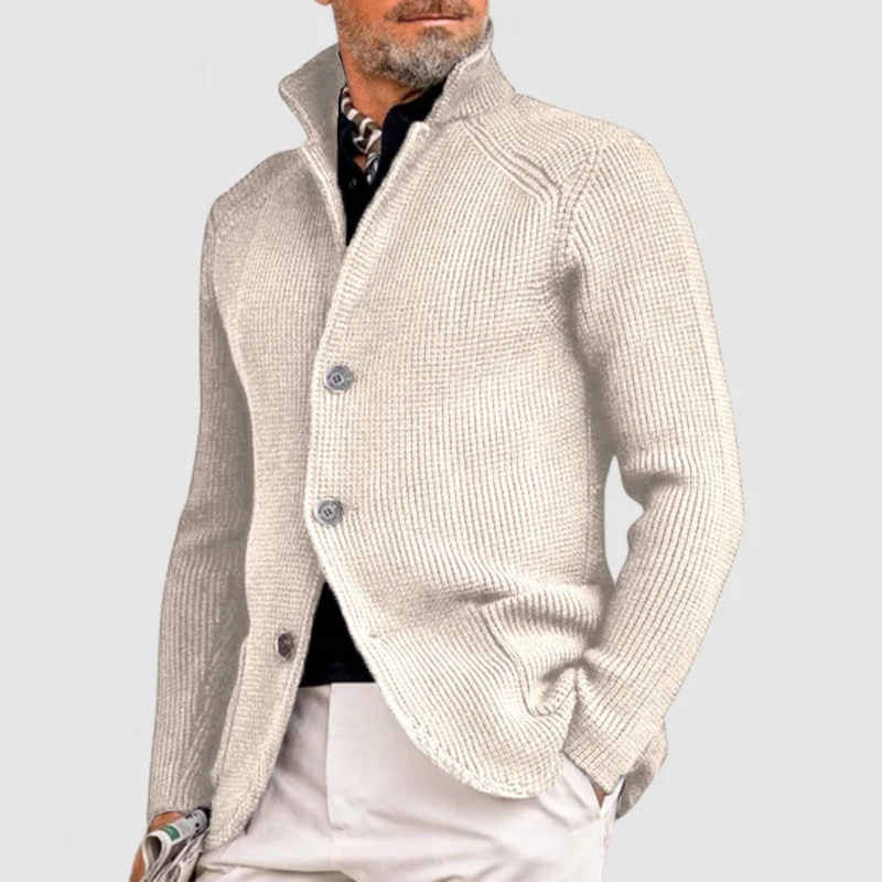 Thom Men's Cardigan – Comfortable & Elegant Versatile Knitwear for Everyday