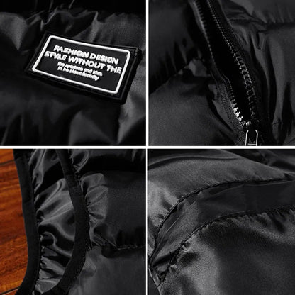 Clarence Gilet Matelassé Homme – Sans Manches, Isolation Thermique & Fermeture Éclair