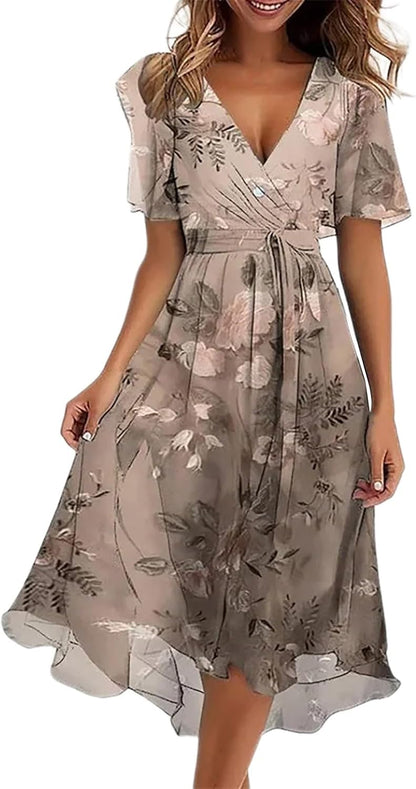 Élodie Summer Dress for Women – Lightweight and Casual Sleeveless A-Line Dress