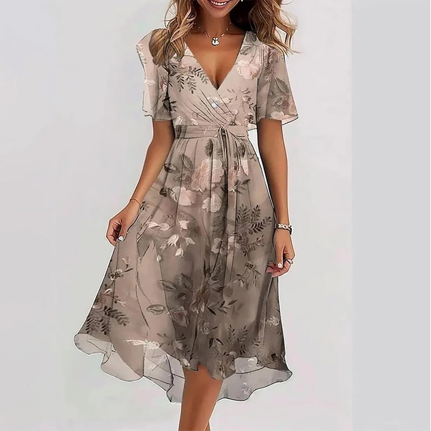 Élodie Summer Dress for Women – Lightweight and Casual Sleeveless A-Line Dress