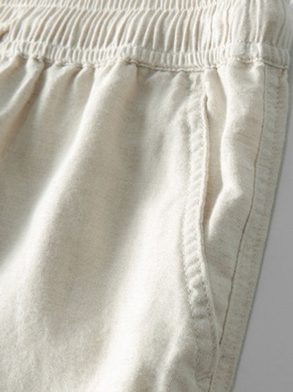 Richard Summer Outfit for Men – Breathable Linen Look with Short Sleeves & Comfortable Pants
