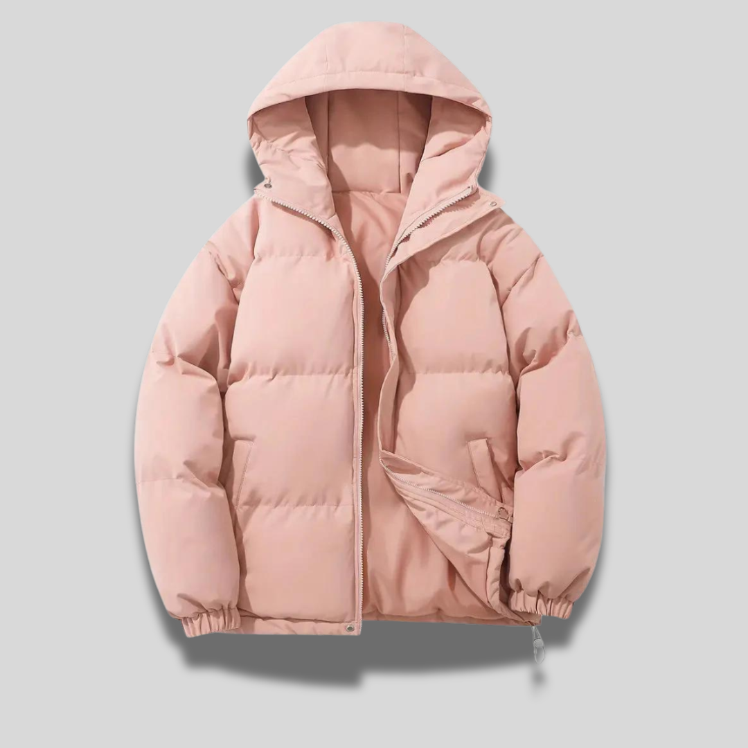 Alexandra Manteau d’Hiver Femme avec Capuche – Veste Chaude Élégante & Confort Quotidien