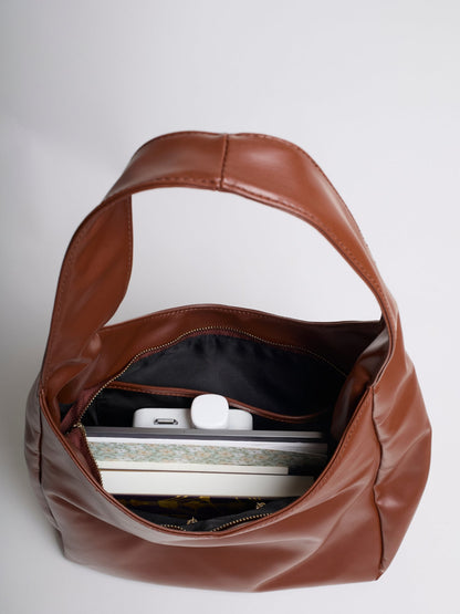 Luciana Sac Femme Épaule Vegan – Hobo Minimaliste Élégant & Spacieux 13"