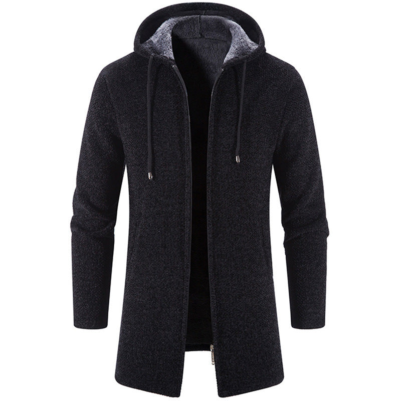 Reginald – Men's Fleece Hoodie – Soft and Warm Outdoor Coat with Comfortable Fit for Cold Weather