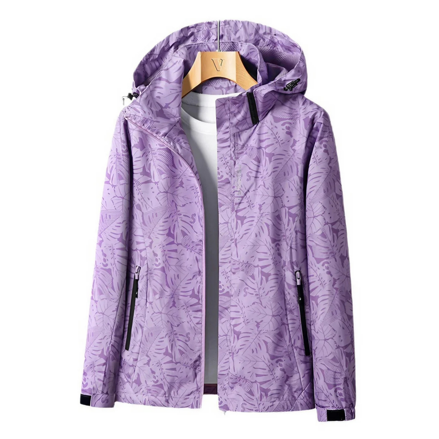 Maddie Veste Femme – Veste Imperméable & Coupe-Vent Légère au Style Moderne et Pratique