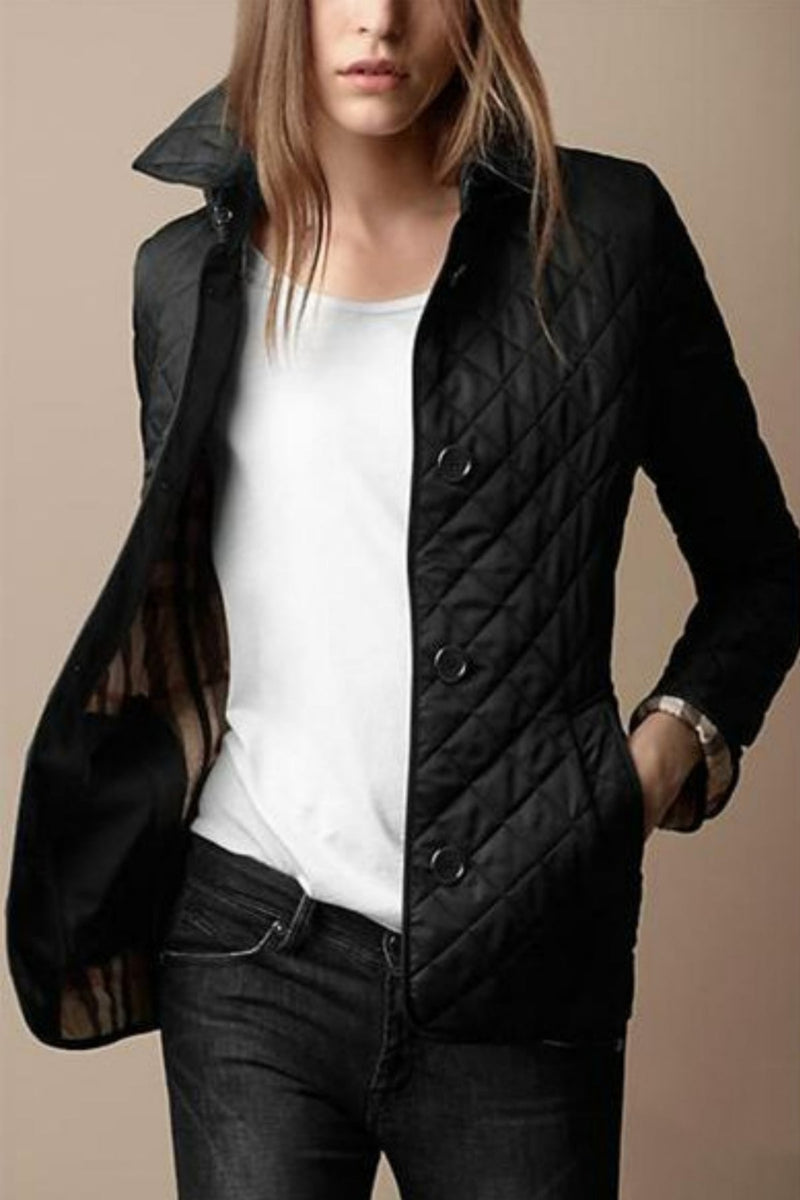 Clara Quilted Jacket – Elegant and Comfortable Jacket with Refined Details and Tailored Design
