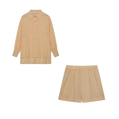 Aaliyah Ensemble d’Été Femme – Ensemble Léger en Coton avec Top et Short au Style Décontracté