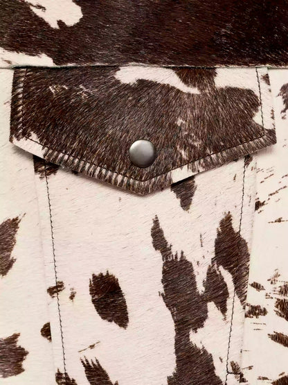 Claudia Veste Motif Vache – Audacieuse, Tendance et Originale pour un Look Unique