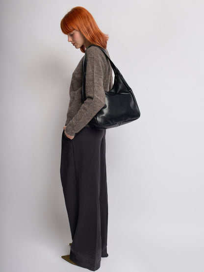 Luciana Sac Femme Épaule Vegan – Hobo Minimaliste Élégant & Spacieux 13"