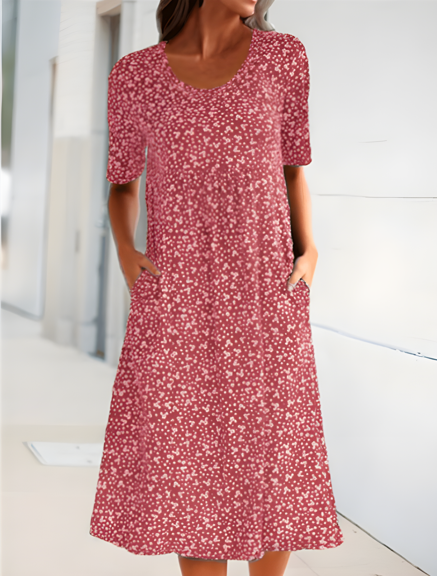 Sophie Robe d’Été Femme – Tissu Léger & Design Élégant pour Saison Chaude