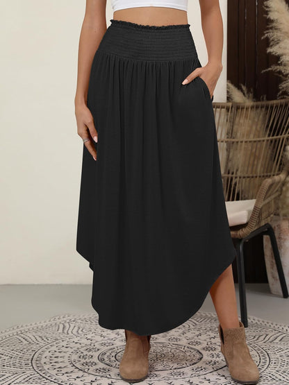 Lulu Long Skirt for Women – Floral Bohemian Maxi Skirt, High-Waisted & Flowing
