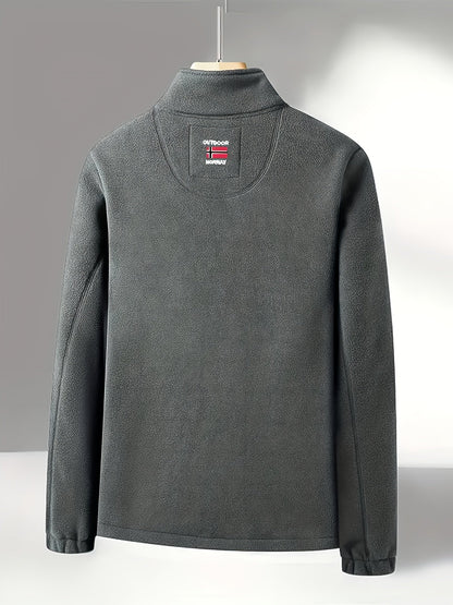Julius Veste Polaire Outdoor Homme – Douce, Chaude & Légère avec Col Protecteur