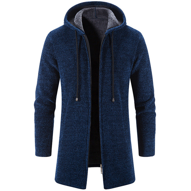 Reginald – Men's Fleece Hoodie – Soft and Warm Outdoor Coat with Comfortable Fit for Cold Weather