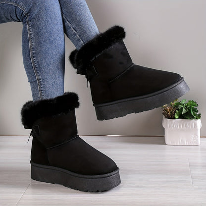 Zainab Bottes Hiver Femme – Doublure Thermique Chaude & Semelle Antidérapante Confortable