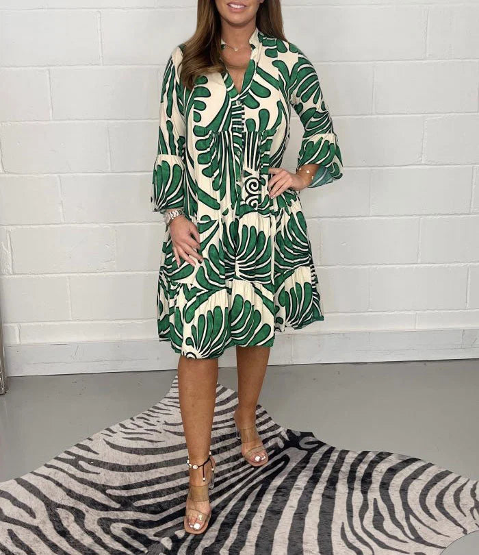 Robe d'Été Femme Olivia – Robe Légère Élégante avec Coupe Flatteuse pour Toute Occasion