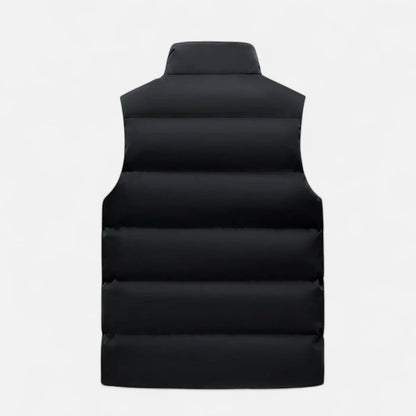 Victor Gilet Homme en Laine – Gilet d’Hiver en Laine d’Agneau avec Doublure Polaire Douce & Coupe Décontractée