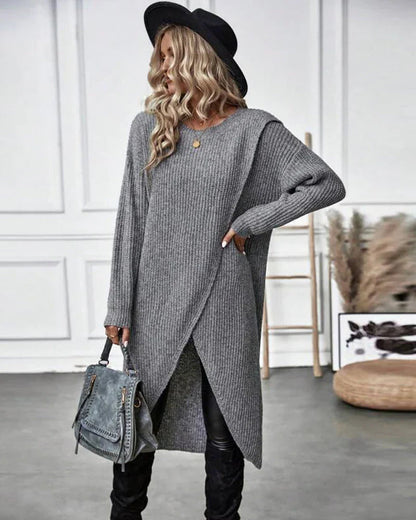 Sylvia Pull Femme – Long Pull Élégant & Confortable pour Look Chic au Quotidien