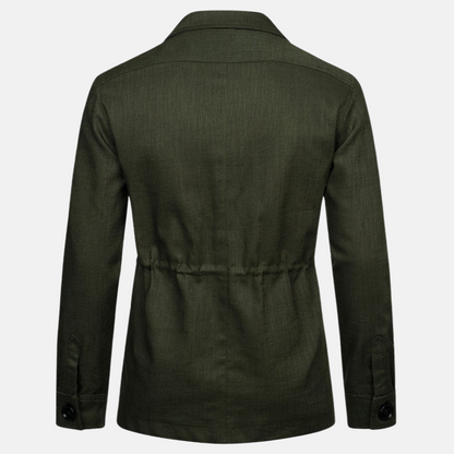 Vince Veste Homme Élégante – Style Classique avec Multiples Poches & Fermeture à Boutons