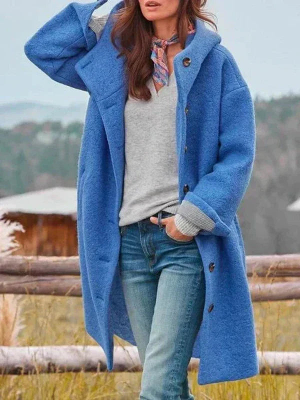 Mabel Manteau Femme Élégant – Chaud, Confortable & Polyvalent pour l’Hiver
