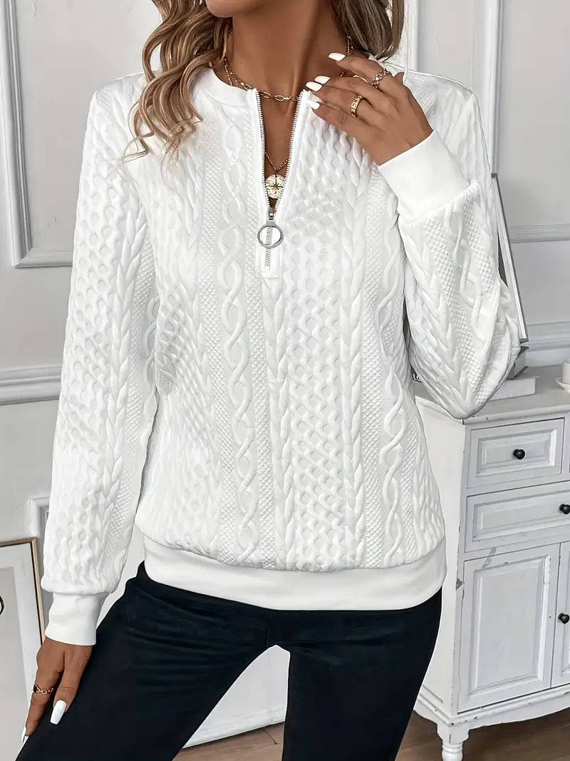 Amora Pull Femme en Maille Douce – Confort Quotidien & Élégance Décontractée